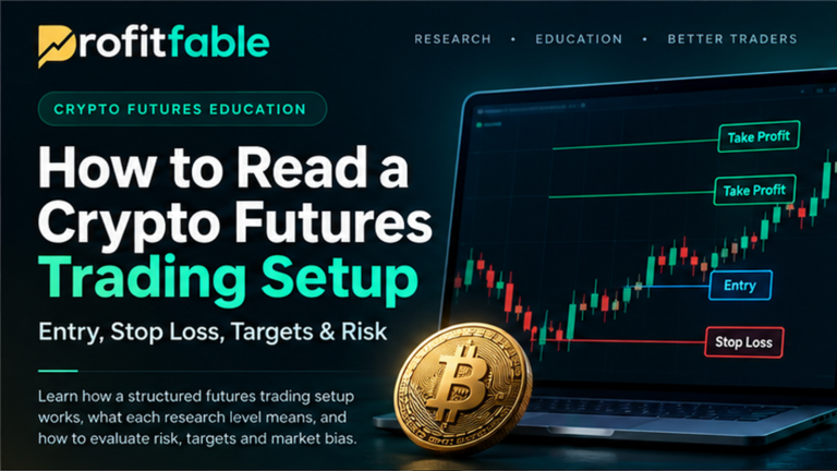 Crypto Futures Trading Setup Explained: Entry, Stop Loss, Targets & Risk